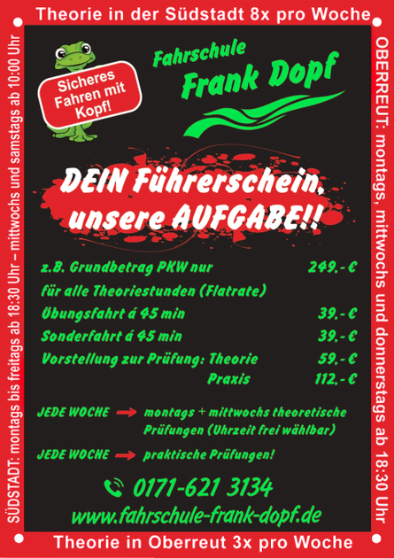 Fahrschule Karlsruhe Preise