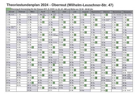 Theorieplan Oberreut - Fahrschule Frank Dopf